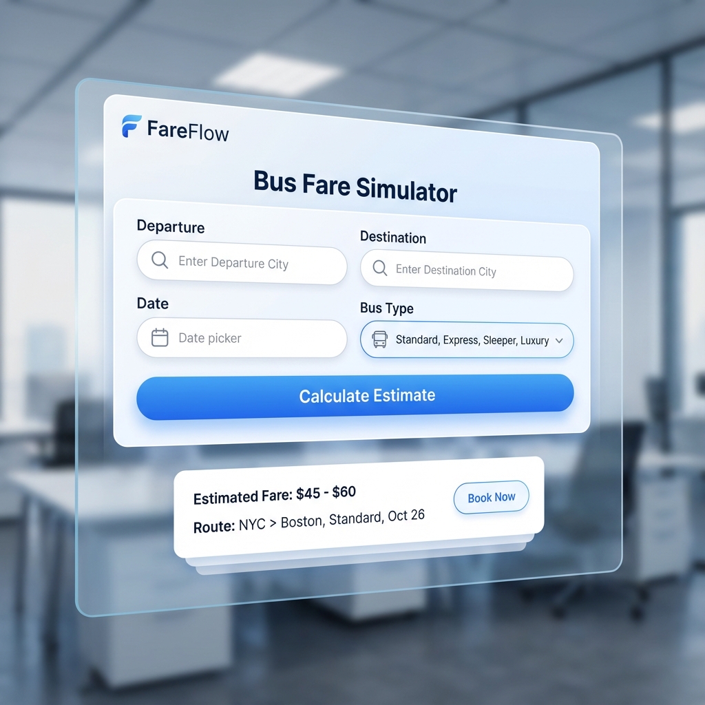 Simulator UI Mockup